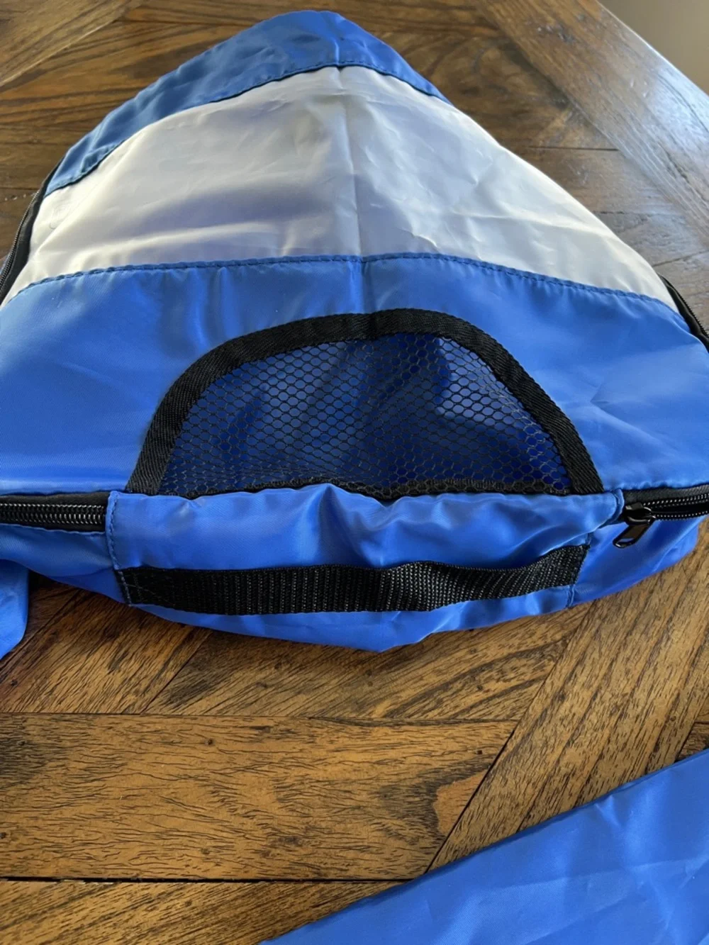 Blue Travel Packing Cube Set - 4 Pieces, Handles, Double Zippers, Like New